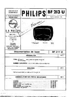 Philips - BF-213-U-Service-Manual